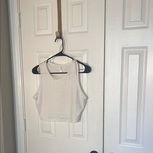 Elegant Cream Women's Crop Top